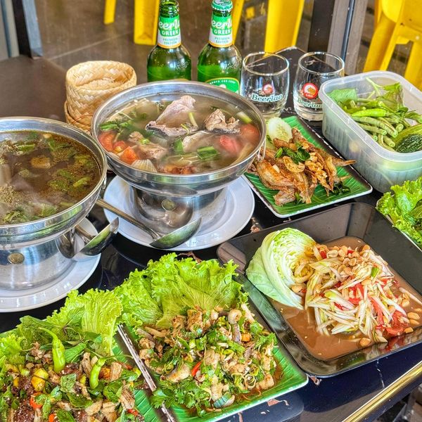 Larb Paphao Tại quán Sindat Paphao Upthuyu